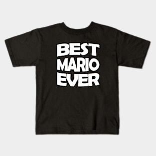 Best Mario ever Kids T-Shirt